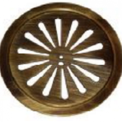 CHEROUVIM BRONZE ΣΧΑΡΑΚΙ ΣΤΡΟΓΓΥΛΟ Φ100 (04526)