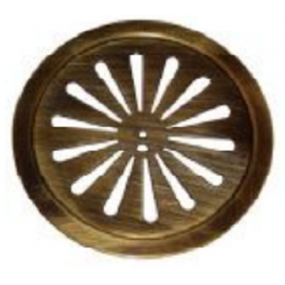 CHEROUVIM BRONZE ΣΧΑΡΑΚΙ ΣΤΡΟΓΓΥΛΟ Φ100 (04526)