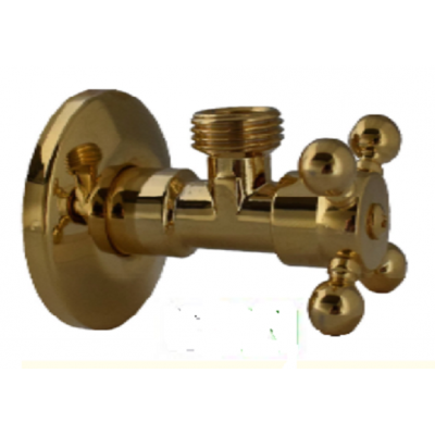 VA ALBERTONI ΓΩΝΙΑΚΟΣ ΔΙΑΚΟΠΤΗΣ 1/2΄΄Χ1/2΄΄ GOLD 06632