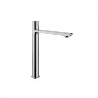 Orabella Elegance Αναμεικτική Μπαταρία Νιπτήρα Ψηλή Ασημί 10209