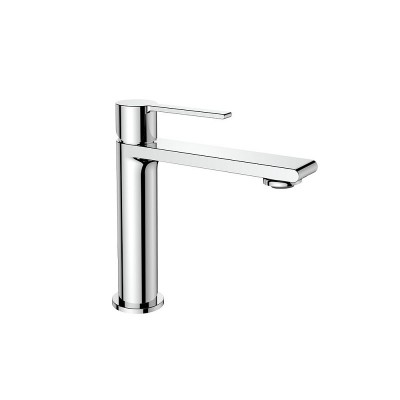 Orabella Elegance Αναμεικτική Μπαταρία Νιπτήρα Ασημί 10242