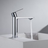 Orabella Elegance Αναμεικτική Μπαταρία Νιπτήρα Ασημί 10242