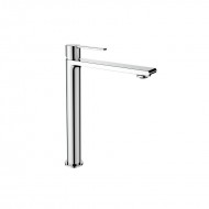 Orabella Elegance Αναμεικτική Μπαταρία Νιπτήρα Ψηλή Ασημί 10243