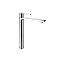 Orabella Elegance Αναμεικτική Μπαταρία Νιπτήρα Ψηλή Ασημί 10243