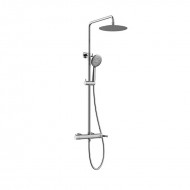 Orabella Elegance Ρυθμιζόμενη Στήλη Ντουζ με Μπαταρία 88-118cm Chrome 10244
