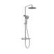 Orabella Elegance Ρυθμιζόμενη Στήλη Ντουζ με Μπαταρία 88-118cm Chrome 10244