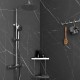 Orabella Elegance Ρυθμιζόμενη Στήλη Ντουζ με Μπαταρία 88-118cm Chrome 10244