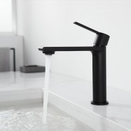 Orabella Elegance Αναμεικτική Μπαταρία Νιπτήρα Black Mat 10245
