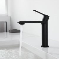 Orabella Elegance Αναμεικτική Μπαταρία Νιπτήρα Black Mat 10245
