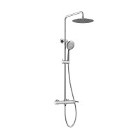 Orabella Marea Ρυθμιζόμενη Στήλη Ντουζ με Μπαταρία 88-118cm Chrome 10267