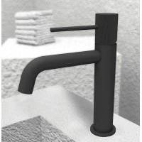 Orabella Preciosa Αναμεικτική Μπαταρία Νιπτήρα Black Mat 10355