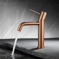 Orabella Preciosa Αναμεικτική Μπαταρία Νιπτήρα Brushed Rose Gold 10368