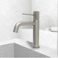 Orabella Preciosa Αναμεικτική Μπαταρία Νιπτήρα Brushed Nickel 10381