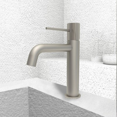 Orabella Preciosa Αναμεικτική Μπαταρία Νιπτήρα Brushed Nickel 10381