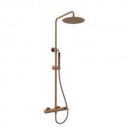 Orabella Preciosa Ρυθμιζόμενη Στήλη Ντουζ με Μπαταρία 88-118cm Brushed Rose Gold 10390