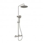 Orabella Preciosa Ρυθμιζόμενη Στήλη Ντουζ με Μπαταρία 88-118cm Brushed Nickel 10392