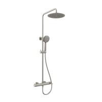 Orabella Preciosa Ρυθμιζόμενη Στήλη Ντουζ με Μπαταρία 88-118cm Brushed Nickel 10392