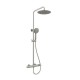 Orabella Preciosa Ρυθμιζόμενη Στήλη Ντουζ με Μπαταρία 88-118cm Brushed Nickel 10392
