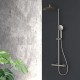 Orabella Preciosa Ρυθμιζόμενη Στήλη Ντουζ με Μπαταρία 88-118cm Brushed Nickel 10392