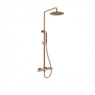 Orabella Marea Ρυθμιζόμενη Στήλη Ντουζ με Μπαταρία 88-118cm Brushed Rose Gold 10418