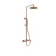 Orabella Marea Ρυθμιζόμενη Στήλη Ντουζ με Μπαταρία 88-118cm Brushed Rose Gold 10418