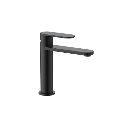 Orabella Aspen Αναμεικτική Μπαταρία Νιπτήρα Black Matt 10433