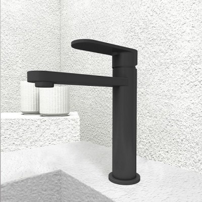 Orabella Aspen Αναμεικτική Μπαταρία Νιπτήρα Black Matt 10433