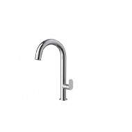 Orabella Oval Αναμεικτική Μπαταρία Νιπτήρα Chrome 10454