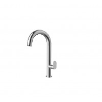 Orabella Oval Αναμεικτική Μπαταρία Νιπτήρα Chrome 10454