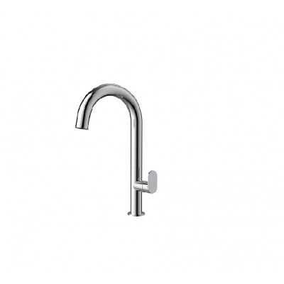 Orabella Oval Αναμεικτική Μπαταρία Νιπτήρα Chrome 10454
