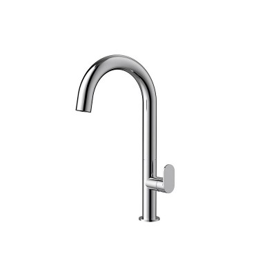 Orabella Oval Αναμεικτική Μπαταρία Νιπτήρα Ψηλή Chrome 10455