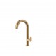 Orabella Oval Αναμεικτική Μπαταρία Νιπτήρα Brushed Gold 10468