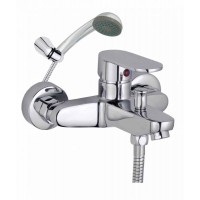 Gloria Lux 11-5021 Αναμεικτική Μπαταρία Μπανιέρας Πλήρες Σετ Ασημί (11-5021)