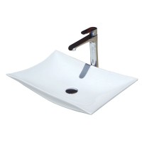 Gloria Suite New Επικαθήμενος Νιπτήρας Πορσελάνης 56x41cm Λευκός (11-8358)