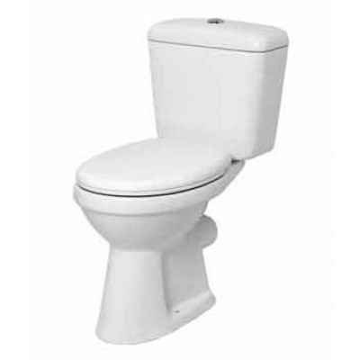 Huida Porta Λεκάνη Δαπέδου με Καζανάκι Λευκή  - 62 CM (17-0257/17-0258)