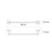 KARAG UNO NERO ΠΕΤΣΕΤΟΚΡΕΜΑΣΤΡΑ 50cm - 125055