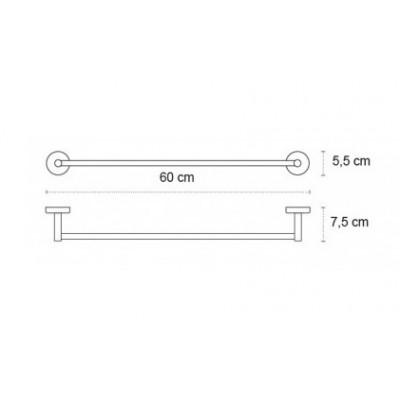 KARAG UNO ΠΕΤΣΕΤΟΚΡΕΜΑΣΤΡΑ 60CM - 1260