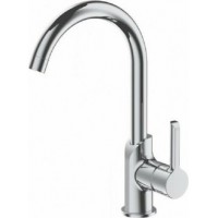 Gloria Silueta Alta Αναμεικτική Μπαταρία Νιπτήρα Chrome (13-6034)