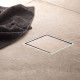Karag Ανοξείδωτο Σιφώνι Δαπέδου Confluo Ceramic 1 Large 15x15 No Flange