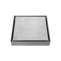 Orabella Σιφώνι Δαπέδου Square Brushed Nickel 15217