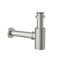 Orabella Ορειχάλκινο Σιφόνι Νιπτήρα Brushed Nickel 15229