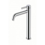 Gloria Gini Chrome  ST/ST Αναμεικτική Μπαταρία Νιπτήρα Ψηλή (18-1010)