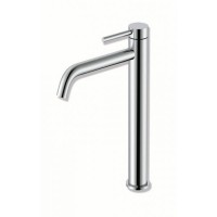 Gloria Gini Chrome  ST/ST Αναμεικτική Μπαταρία Νιπτήρα Ψηλή (18-1010)
