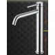 Gloria Gini Chrome  ST/ST Αναμεικτική Μπαταρία Νιπτήρα Ψηλή (18-1010)