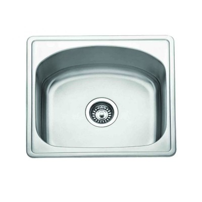 Gloria Tetras Ένθετος Νεροχύτης Inox  47.5x34.5cm Ασημί (18-1112)