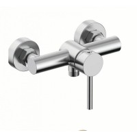 Gloria Gini Chrome  Αναμεικτική Μπαταρία Ντουζιέρας Πλήρες Σετ  (18-9032)