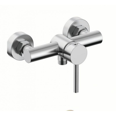 Gloria Gini Chrome  Αναμεικτική Μπαταρία Ντουζιέρας Πλήρες Σετ  (18-9032)