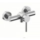 Gloria Gini Chrome  Αναμεικτική Μπαταρία Ντουζιέρας Πλήρες Σετ  (18-9032)