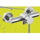 Gloria Gini Chrome  Αναμεικτική Μπαταρία Ντουζιέρας Πλήρες Σετ  (18-9032)