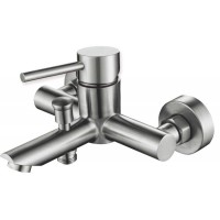 Gloria Satina 20-3130 Αναμεικτική Μπαταρία Μπανιέρας Inox Ασημί (20-3130)